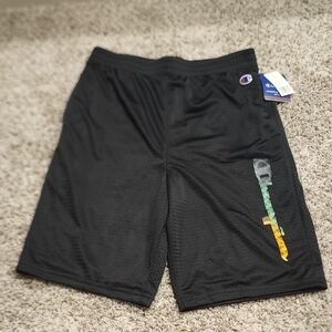Champion Black Athletic Shorts for Performance